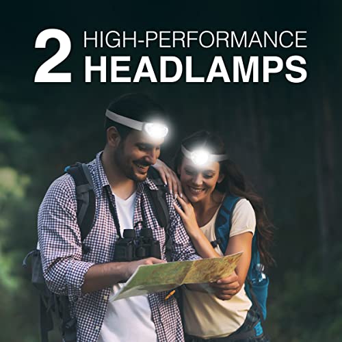 Energizer LED Headlamp PRO (2-Pack), High-Performance Hiking Gear