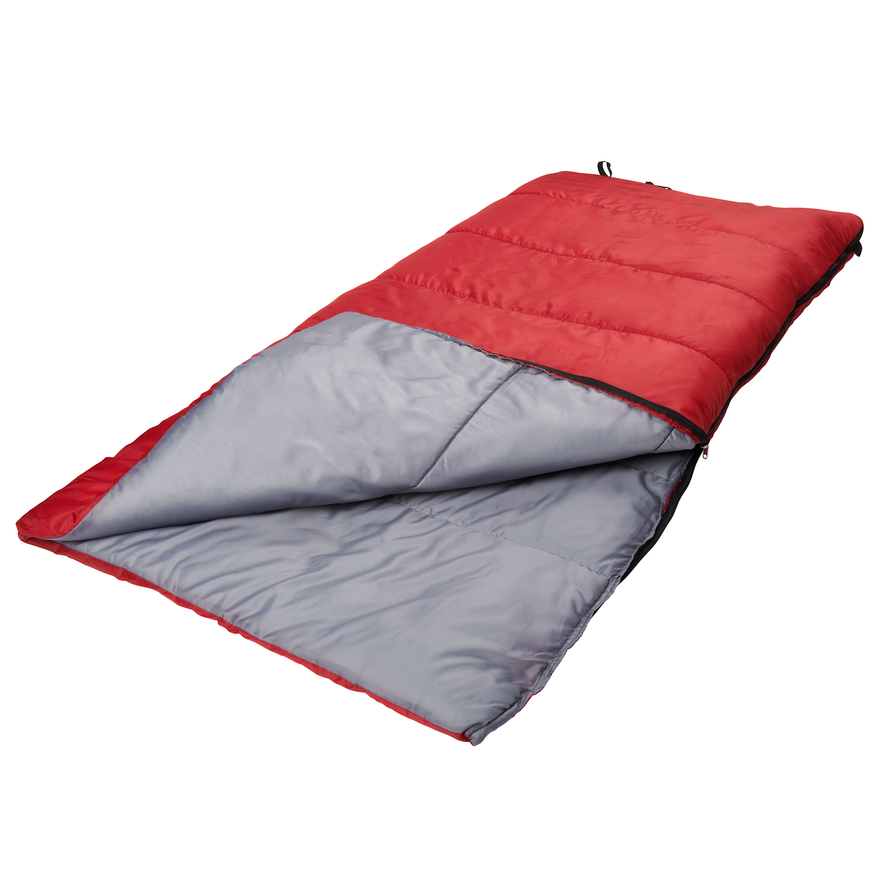 Ozark Trail Red Sleeping Bag, 50-Degree Warm Weather