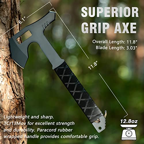 Portable Hiking Survival Shovel with Axe