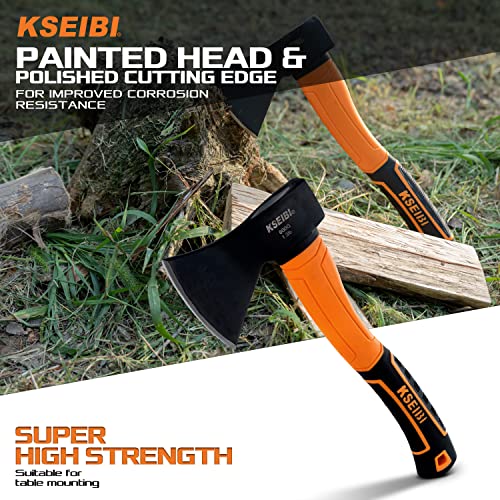 KSEIBI Small Camp Hatchet - Forged Steel Blade