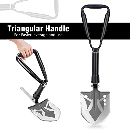 Portable Hiking Survival Shovel with Axe