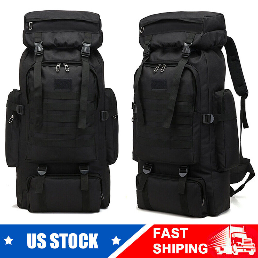 Military Tactical Hiking Backpack - 80L Outdoor Rucksack