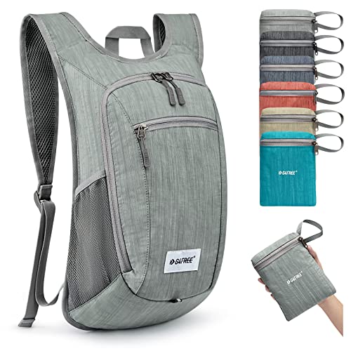 G4Free Lightweight Foldable Hiking Daypack - Grey