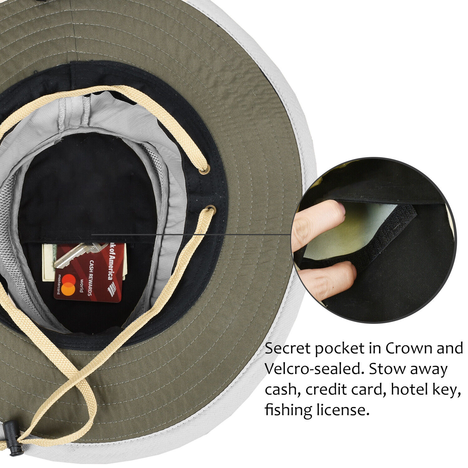 Sun hats UPF 50+ for outdoor hiking