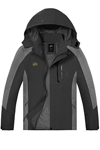 TEZO Waterproof Mens Hiking Rain Jacket