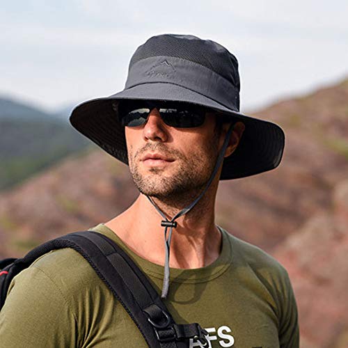 Hiking Hat with UV Protection and Neck Flap