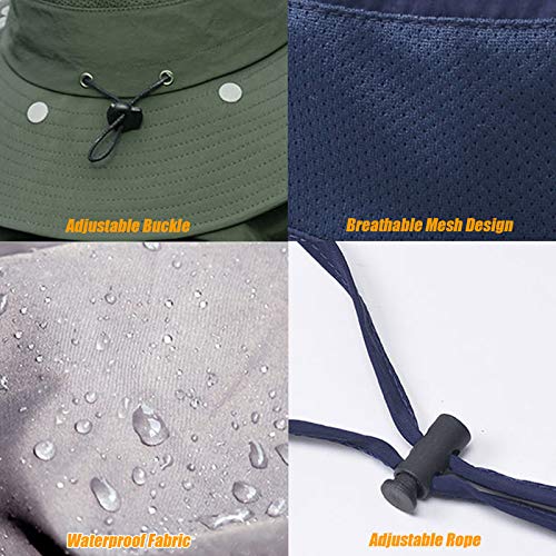 Hiking Hat with UV Protection and Neck Flap