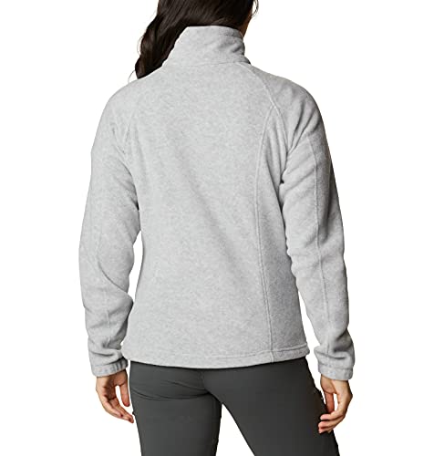Columbia Women's Benton Springs Full Zip, Heather Grey