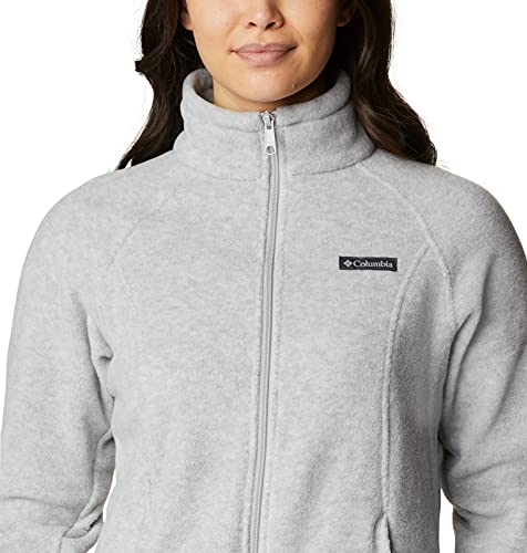 Columbia Women's Benton Springs Full Zip, Heather Grey