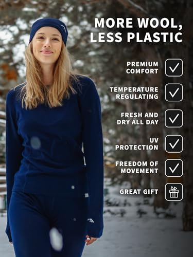 Merino Wool Base Layer Set for Women