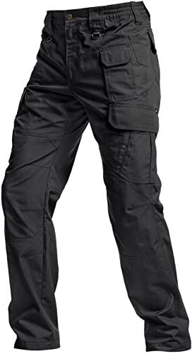CQR Tactical Pants: Water Resistant Ripstop Cargo