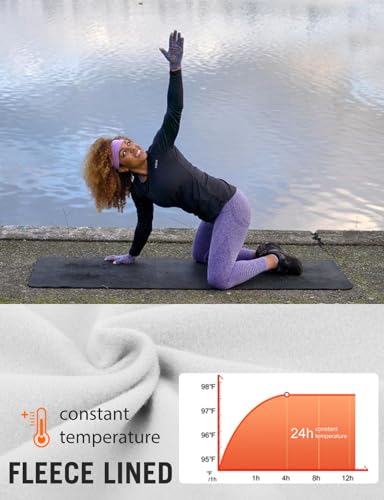 BALEAF Women's Fleece Thermal Base Layer XL