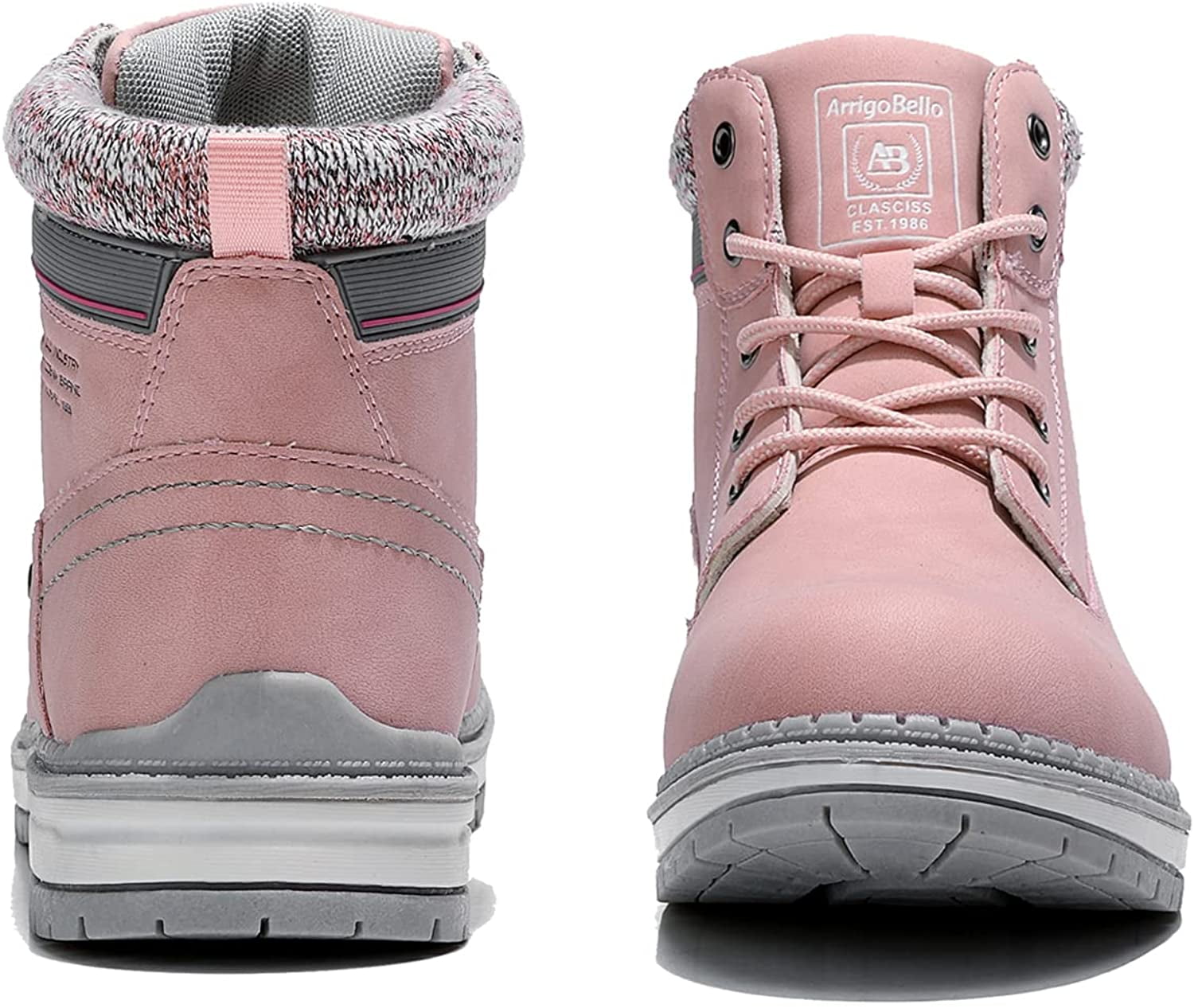 Arrigo Bello Women's Outdoor Hiking Boots - Pink