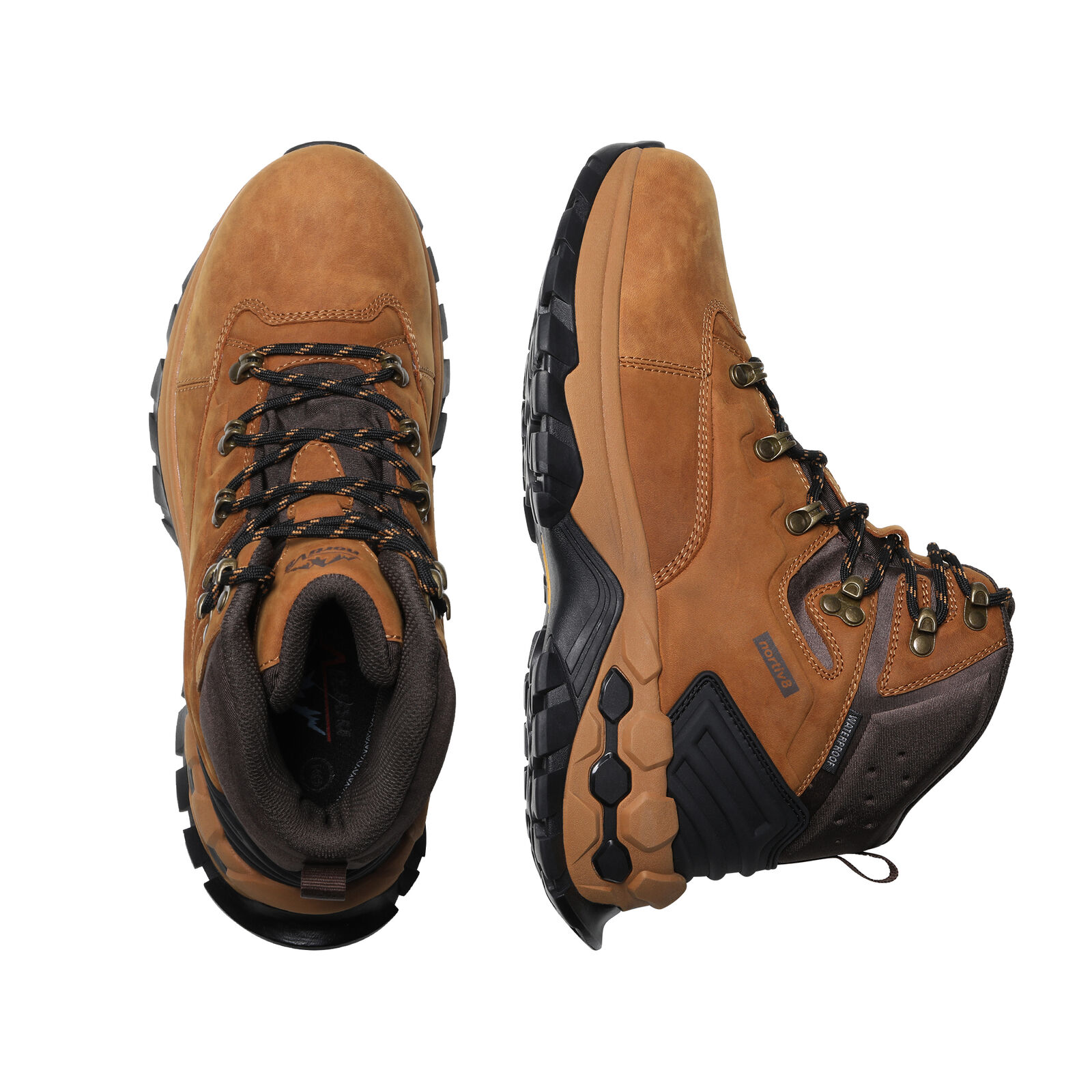 NORTIV 8 Men's Waterproof Hiking Boots