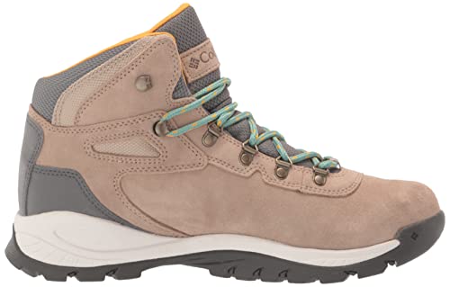 Columbia Women’s Hiking Boot, Waterproof Leather, Oxford Tan/Dusty Green