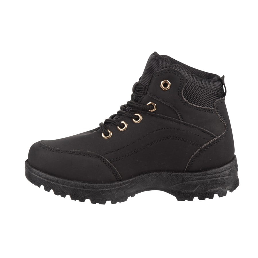 Polo Club Boys Hiking Boots - Black, Size 12