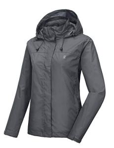 Women's Waterproof Rain Jacket for Hiking & Travel