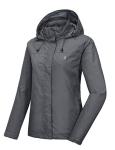 Women's Waterproof Rain Jacket for Hiking & Travel