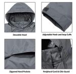 Women's Waterproof Rain Jacket for Hiking & Travel