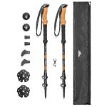 Aluminum Quick Lock Hiking Poles - Collapsible Stick