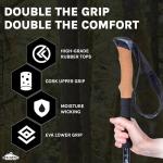 Cascade Mountain Tech Aluminum Trekking Poles - Expandable
