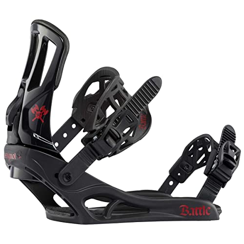 Rossignol Battle Bindings: Men's Size M/L (9-11.5), Black/Red