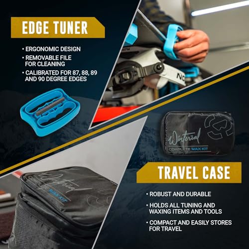 Complete Snowboard Tuning Kit with Iron