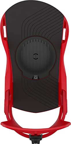 Union Flite Pro Snowboard Bindings Red Large