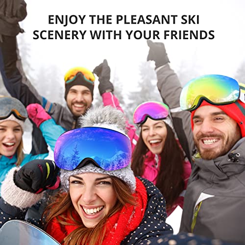 AKASO Mag-Pro Ski Goggles - UV Protection