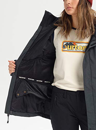Burton Women's Jet Set Jacket, True Black, Medium