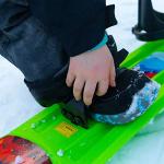 Lucky Bums Kids 120cm Blue Beginner Snowboard