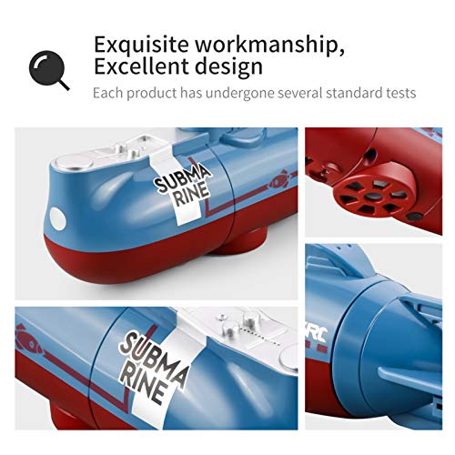 GoolRC Mini RC Submarine - Waterproof Diving Toy