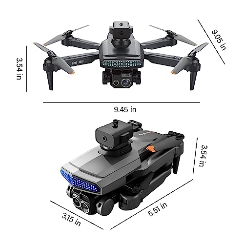 Foldable Aerial Photography Drone - Dual 4K HD Camera