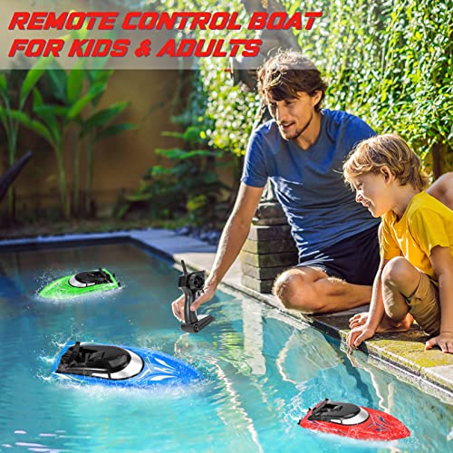 Twister.CK 3PACK RC Boat, High-Speed Remote Control for Kids & Adults