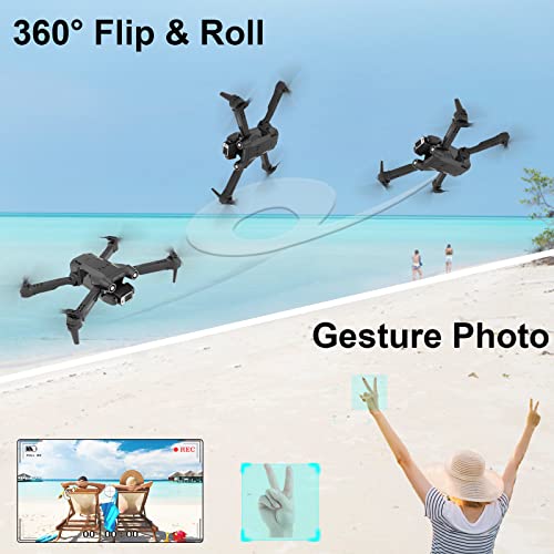 Foldable Dual Camera Drone for Adults and Kids