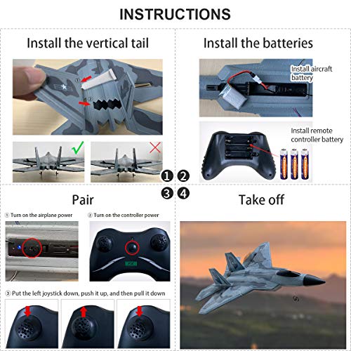 Easy Fly RC Glider for Kids & Beginners