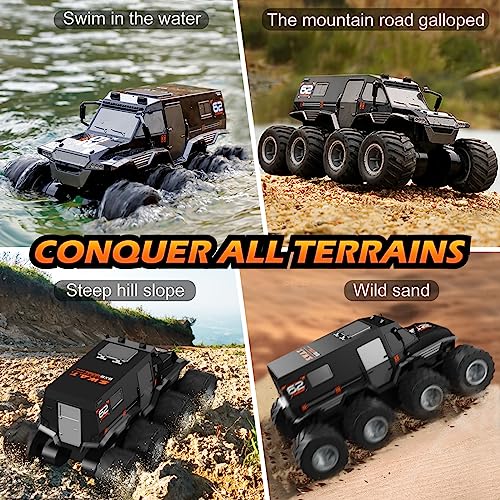 Offroad Amphibious RC Car for Kids and Adults