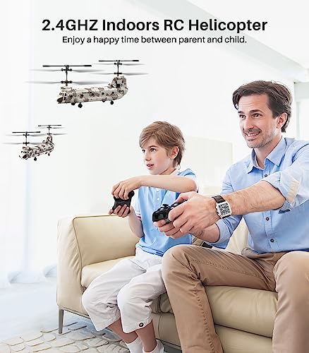 SYMA Military Transport RC Helicopter: Altitude Hold, LED Light