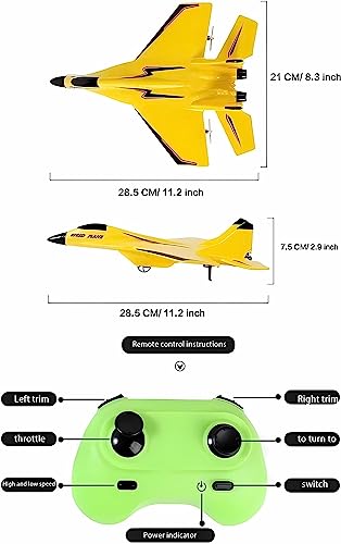 2.4Ghz Su-35 RC Fighter Jet with Lights - Foam Glider