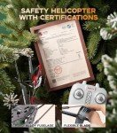 RC Helicopter with Altitude Hold and One Key take Off/Landing