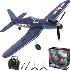 4CH RC Plane with One-Key Aerobatic - Perfect Gift for Advanced Kids
