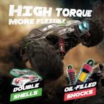 High Speed RC Monster Truck, 4WD Off-Road Vehicle