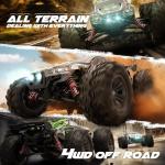 High Speed RC Monster Truck, 4WD Off-Road Vehicle