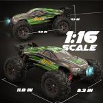 High Speed RC Monster Truck, 4WD Off-Road Vehicle
