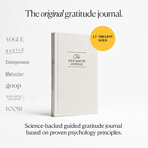 The 5-Minute Journal - Daily Gratitude Journal