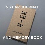 "One Line a Day" Five Year Journal