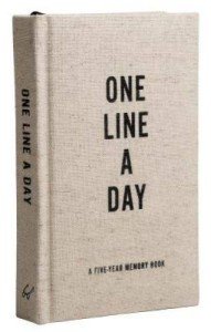 "One Line a Day" Five Year Journal
