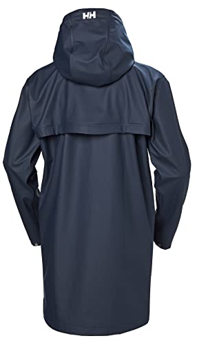Helly Hansen Women's Moss Rain Coat - Navy (Medium)