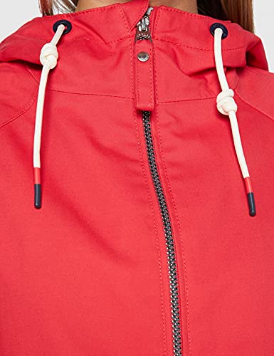 Red Women's Shoreside Rain Jacket by Joules
