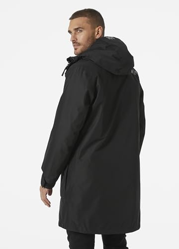 Helly Hansen Black Rigging Coat - Size L